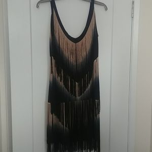 Vero Moda Ombre Fringed Dress